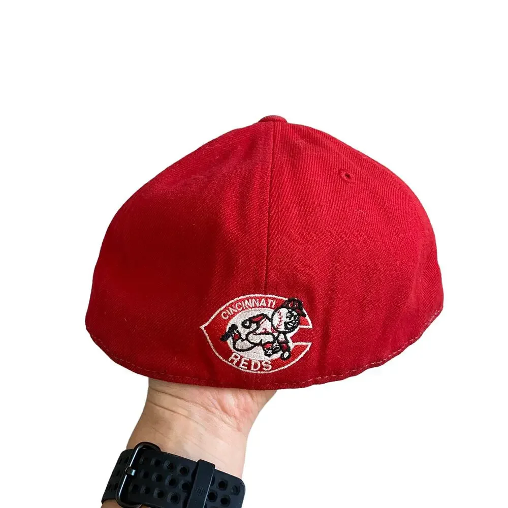 RARE Vintage Cincinnati Reds Baseball Cap Hat American‎ Needle 7 1/4 Size